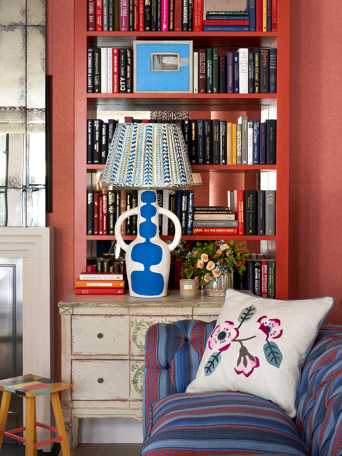 High Tide Lapis Lazuli Table Lamp