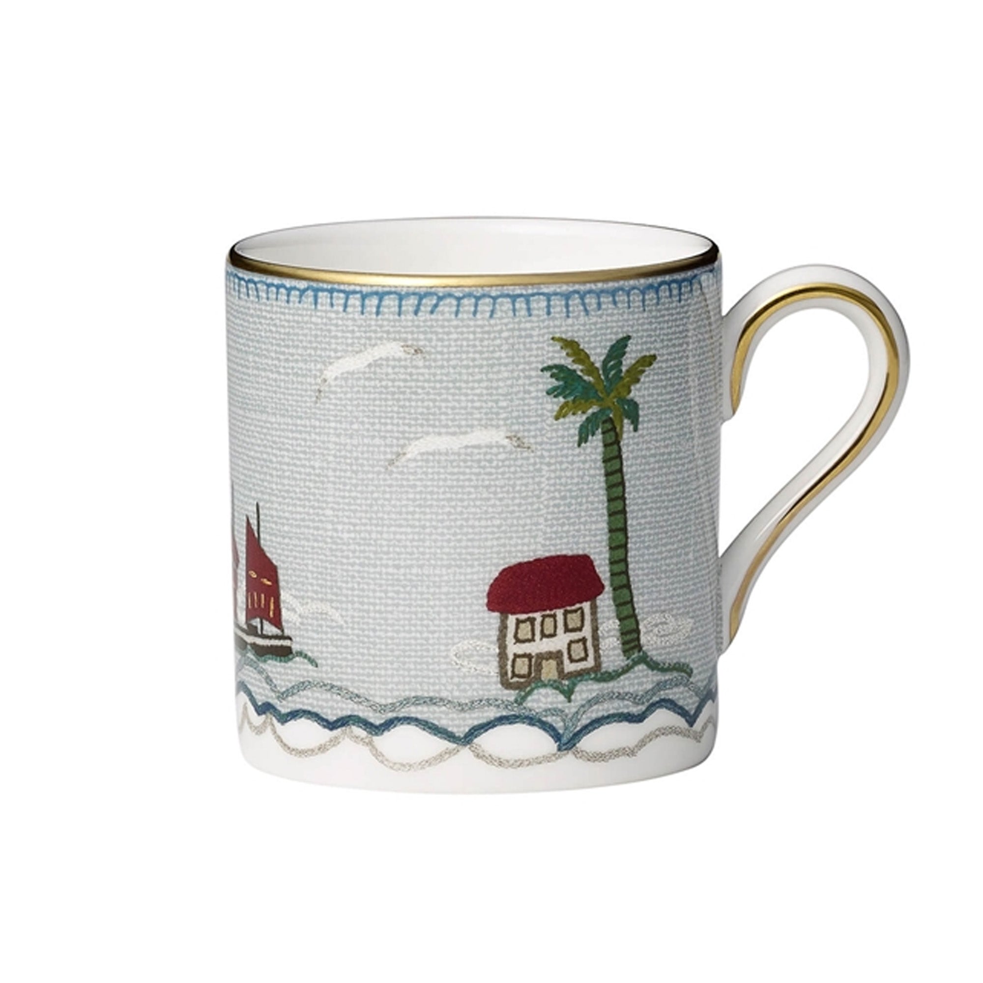 Sailor's Farewell Espresso Cup and Saucer