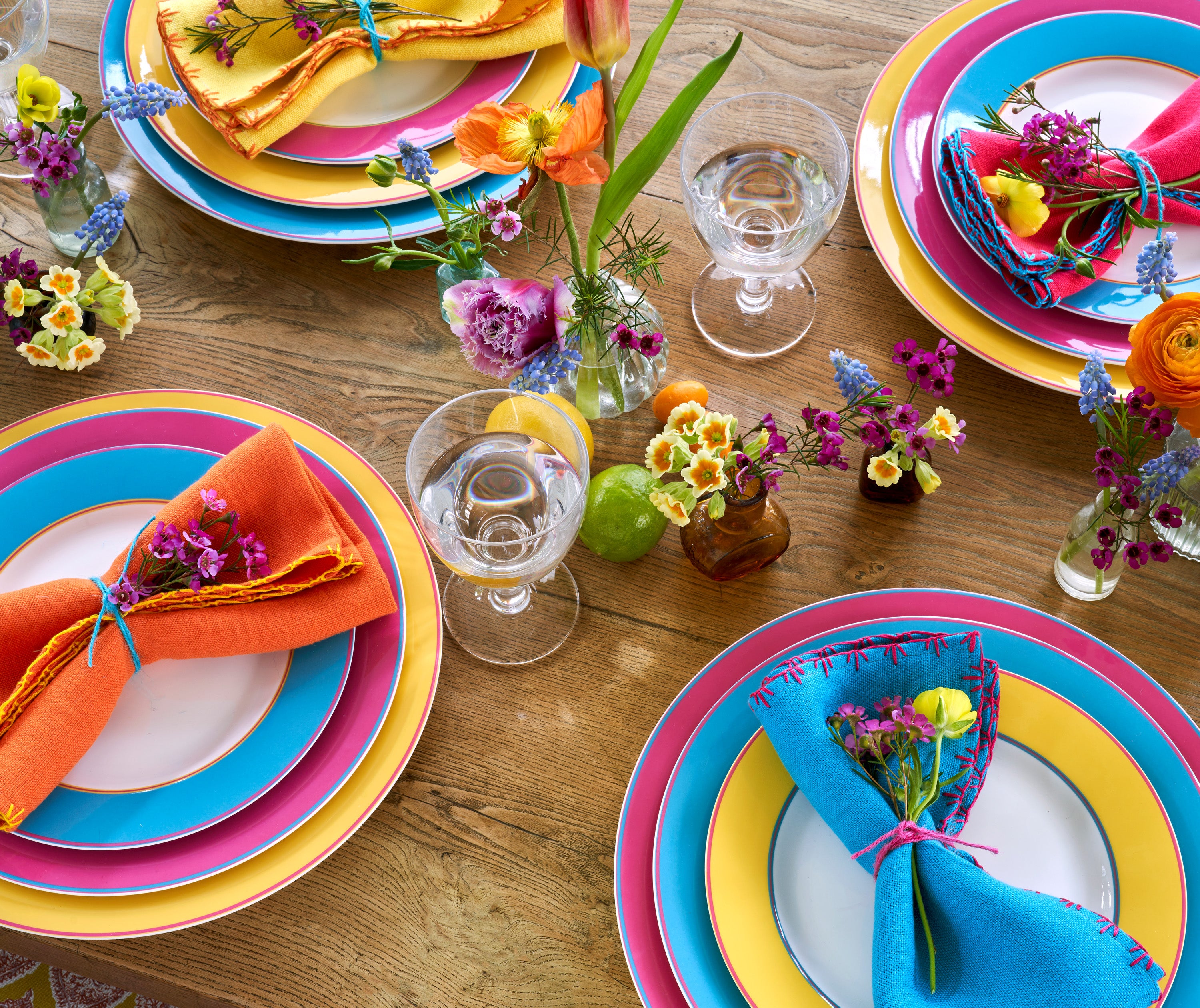 Calypso Yellow Charger Plate