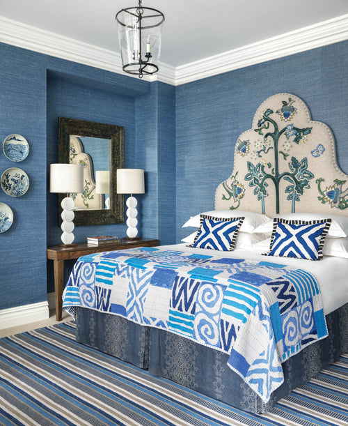 Always Greener Navy Rug