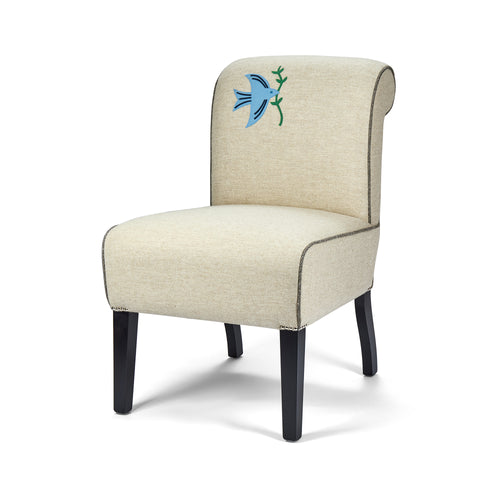 The Bluebird Appliqué Chair