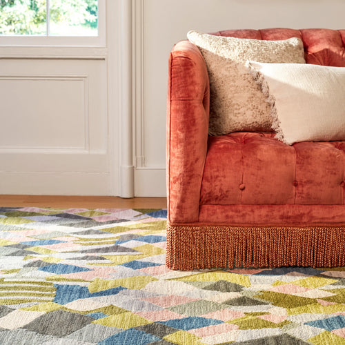 Deer Leap Coral Rug