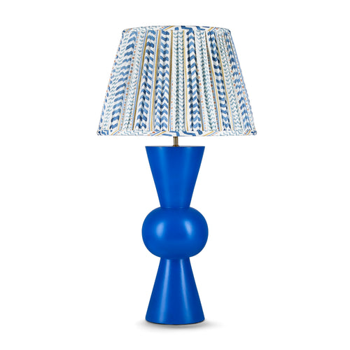 Blue Bow Lamp