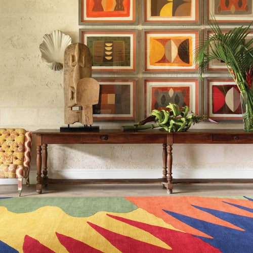 Graphic Tufted Rug