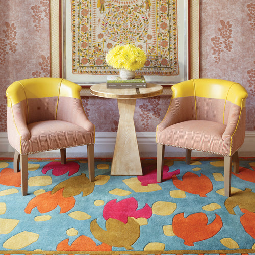 Happy Flower Autumn Rug