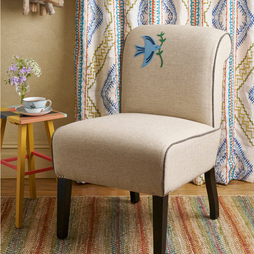 The Bluebird Appliqué Chair