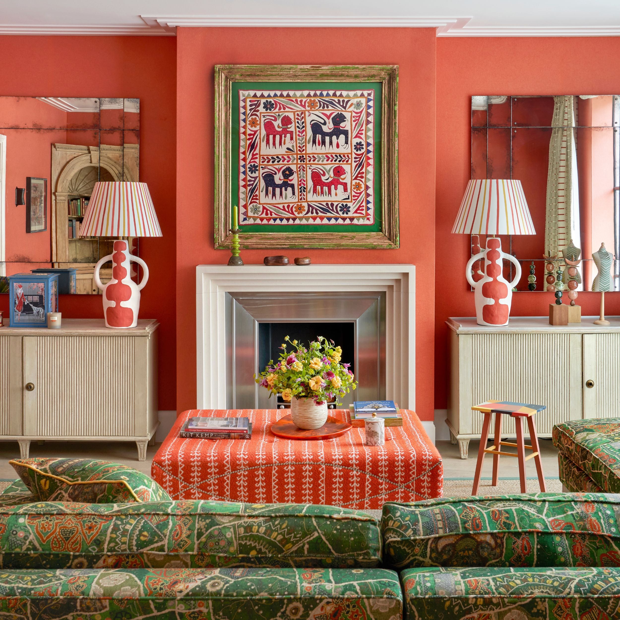 High Tide Antique Brick Table Lamp