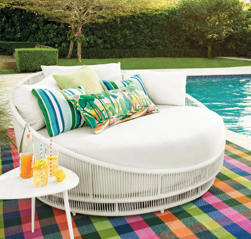 Always Greener Green Indoor/Outdoor  Cushion