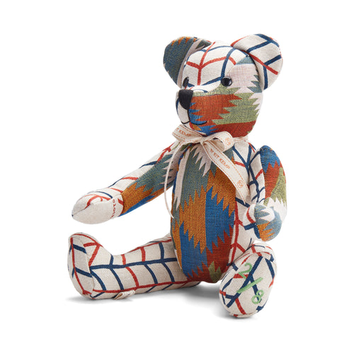 Large Willow Bear Patchwork Animal - Geometric Autumn (Special Edition)