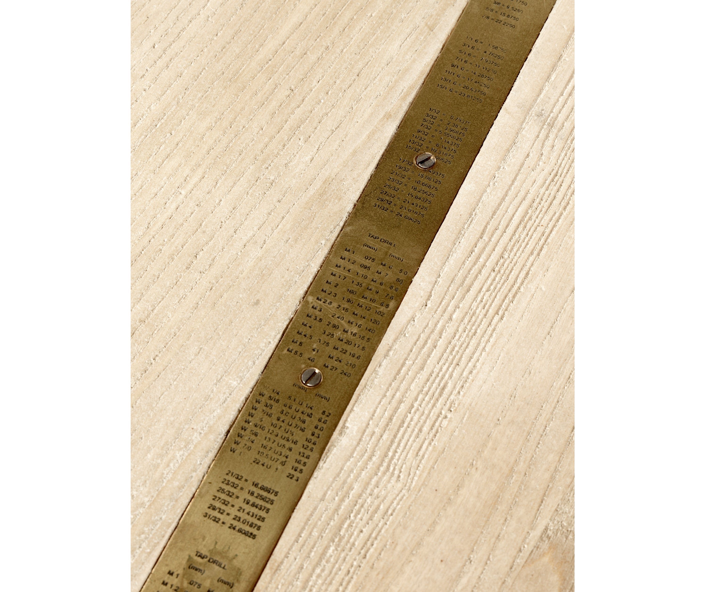 Circular Ruler Side Table
