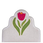 Moonflower Headboard - Bella Blush Tulip