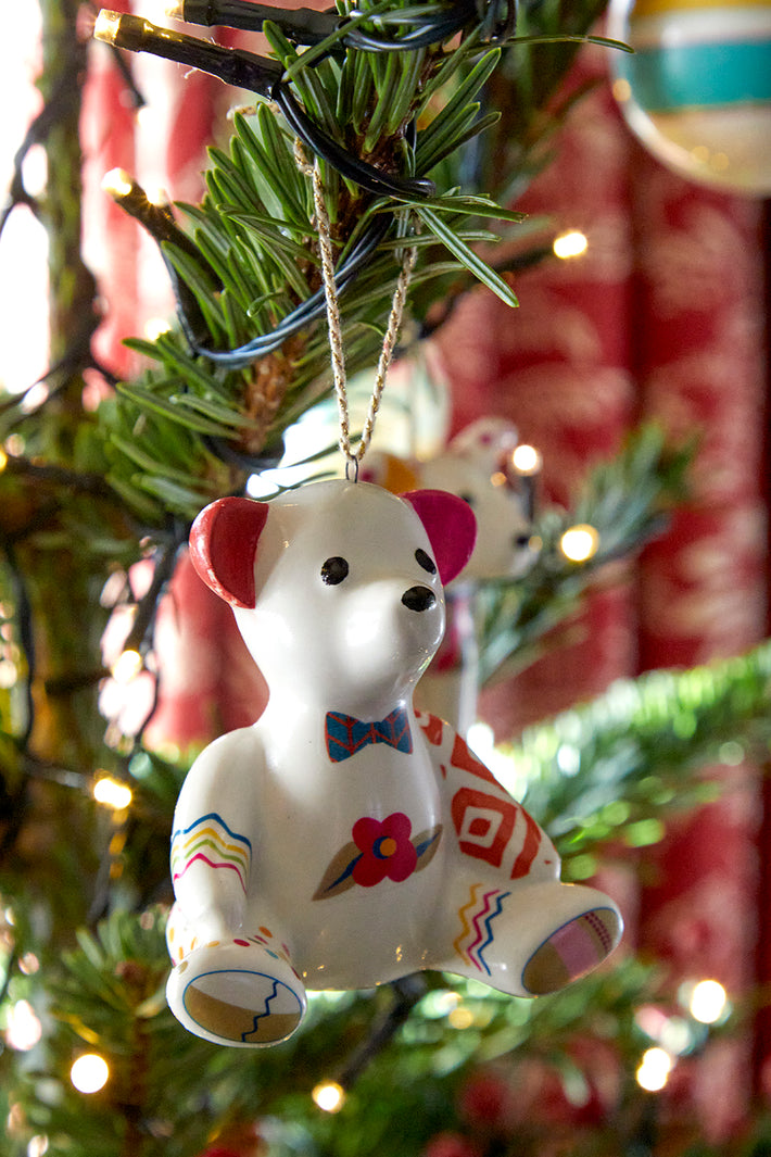 Willow Bear Tree Ornament