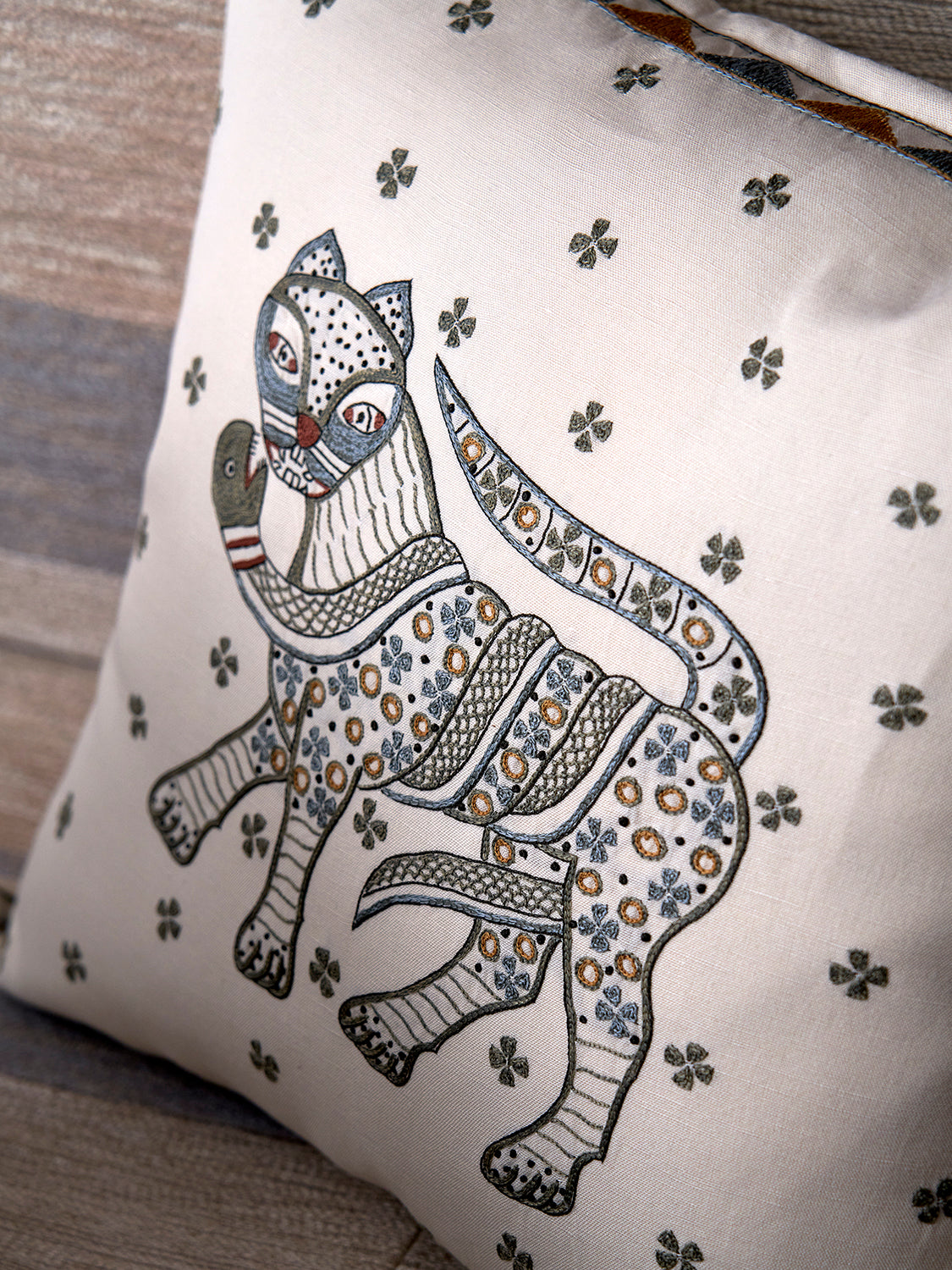 Wee Beasties Cat Cushion