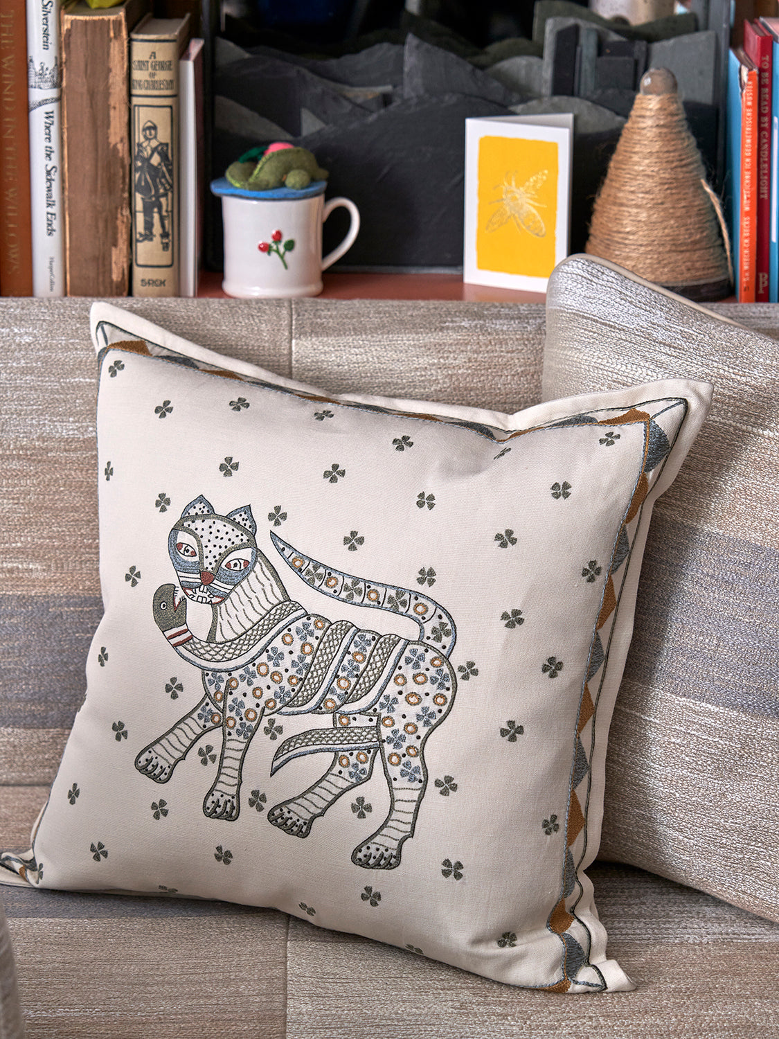 Wee Beasties Cat Cushion