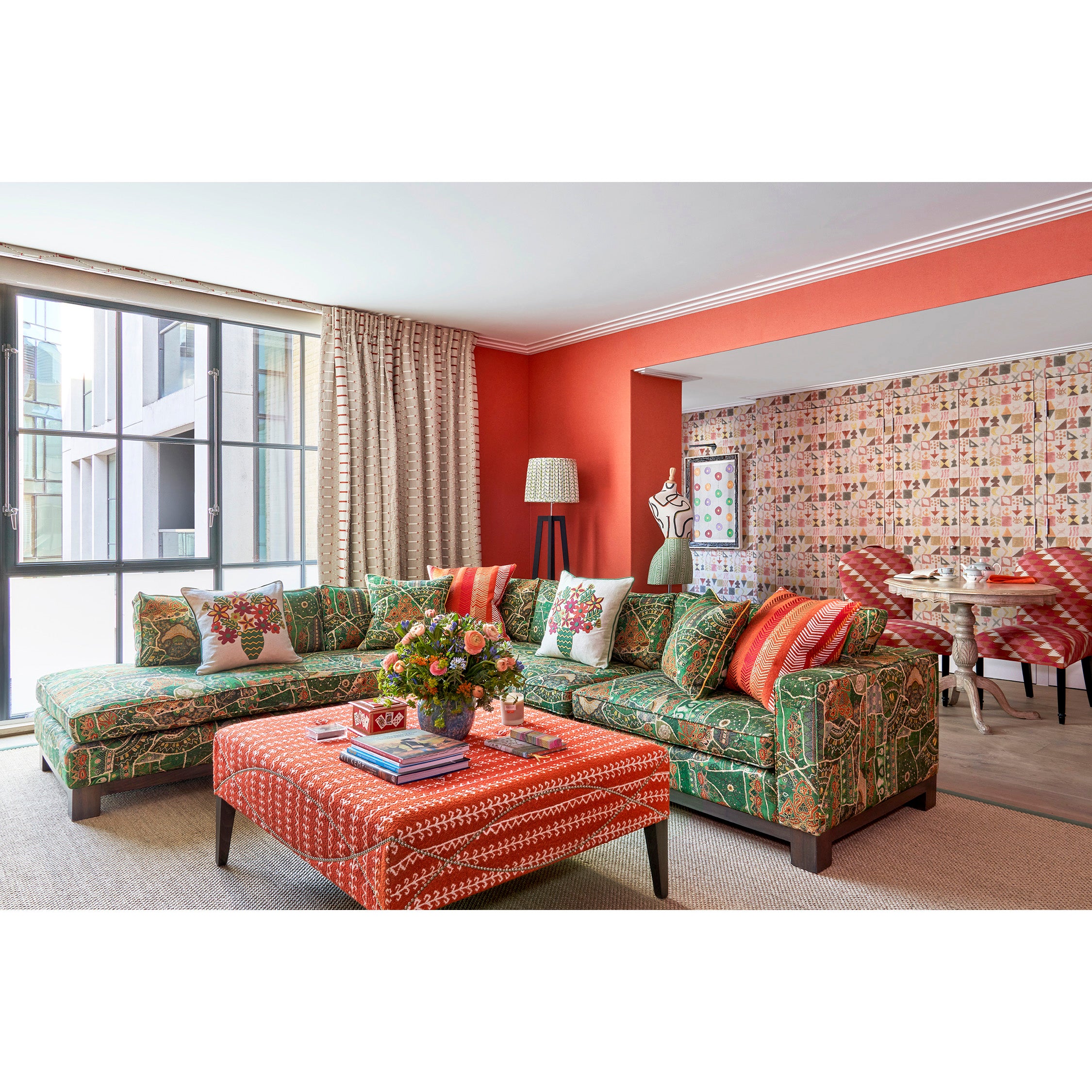 Lottie L Shaped Sofa