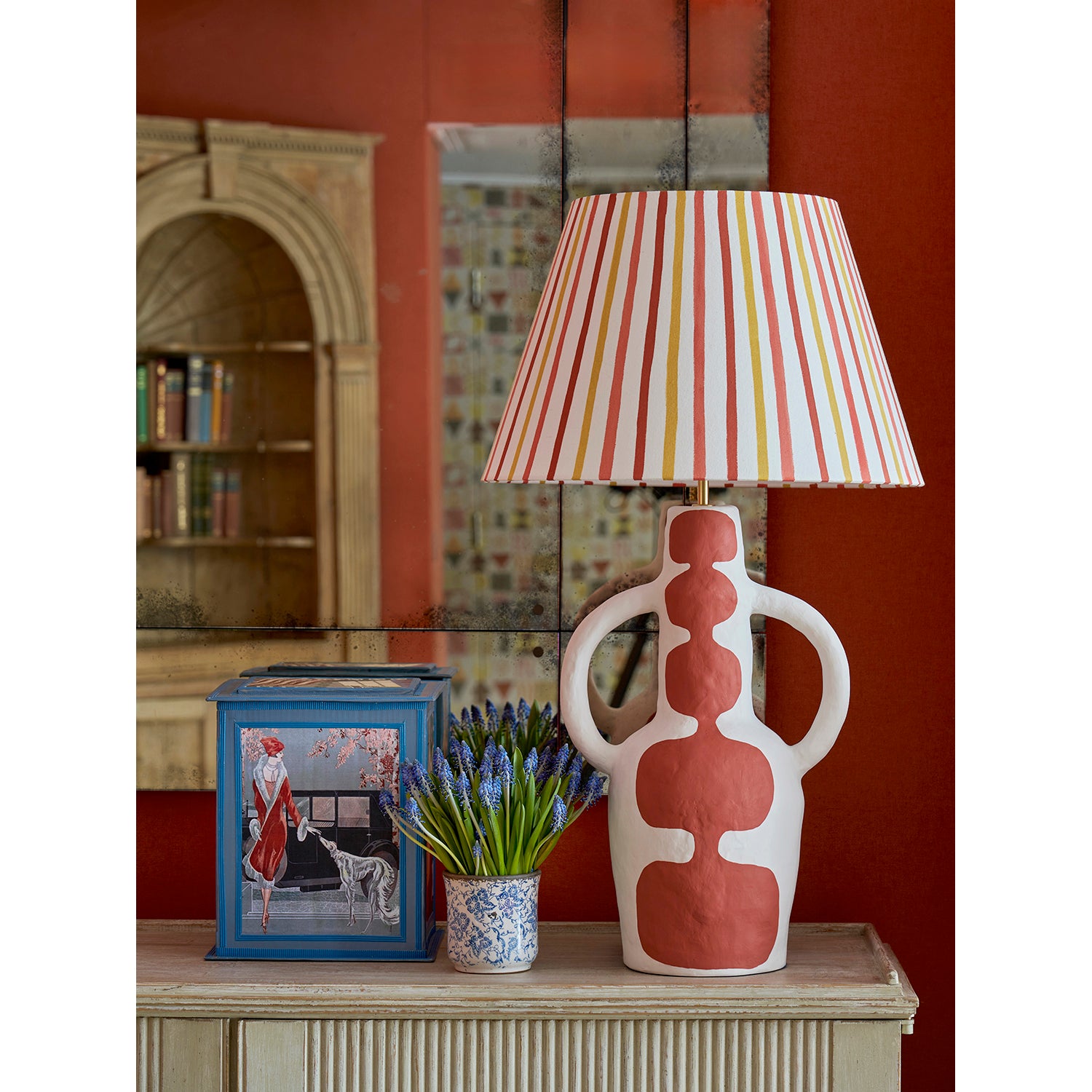 High Tide Antique Brick Table Lamp