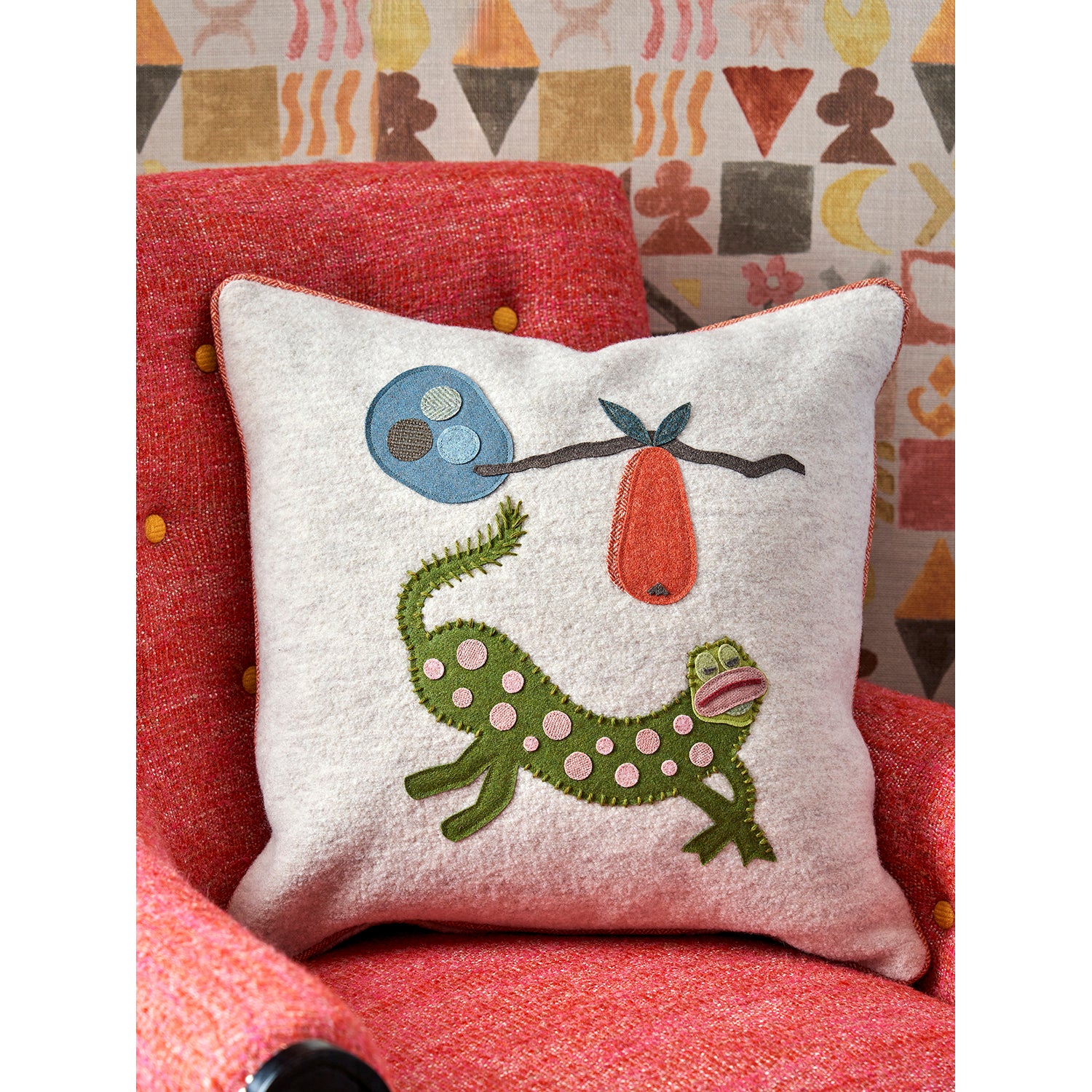 Mythical Gherkin Cushion