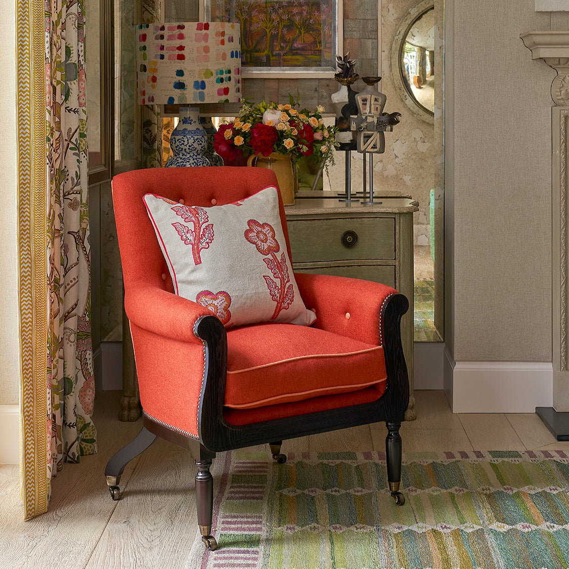 Pink Tasha's Trip Cushion