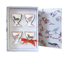 Four Mythical creatures egg cups in a mythical creatures gift box