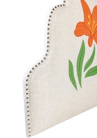 Moonflower Headboard - Sunrise Lily