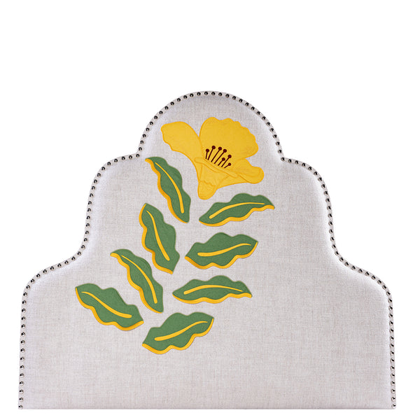 Moonflower Headboard - Hibiscus