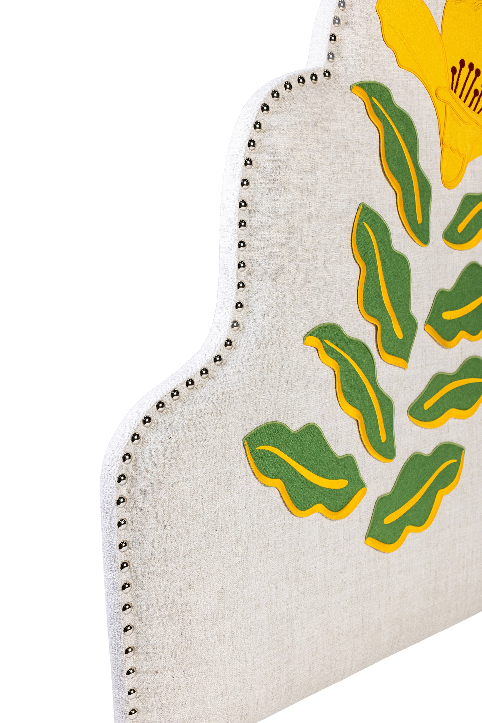 Moonflower Headboard - Hibiscus