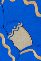 Moonflower Headboard - Blue Primrose