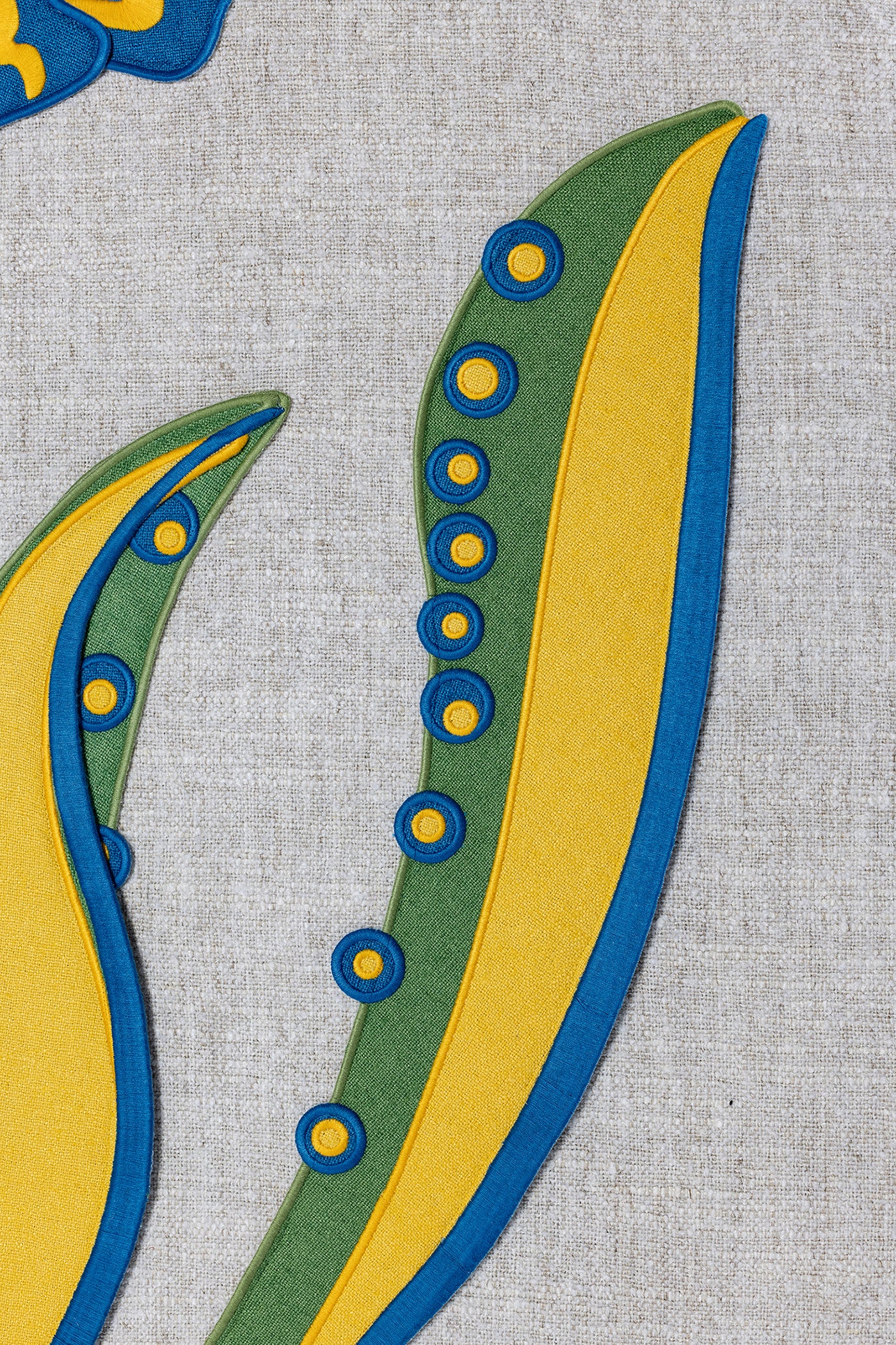 Moonflower Headboard - Blue Primrose