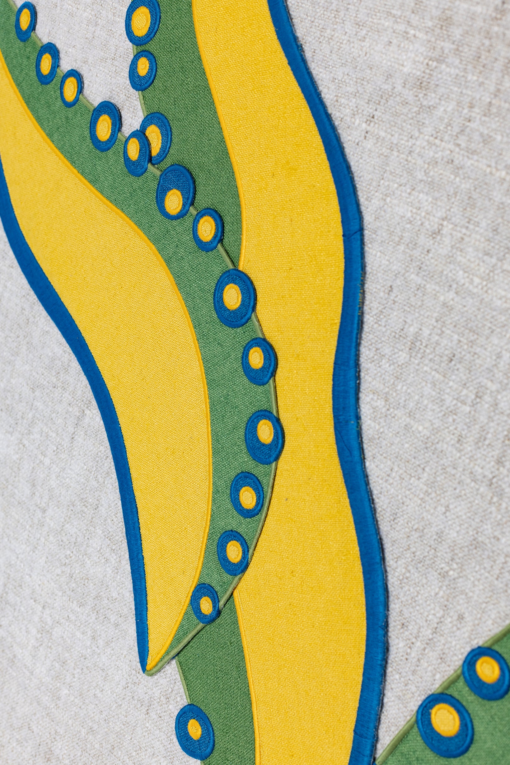 Moonflower Headboard - Blue Primrose