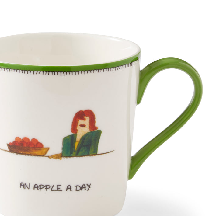 Doodles 'Apple a Day' Mug