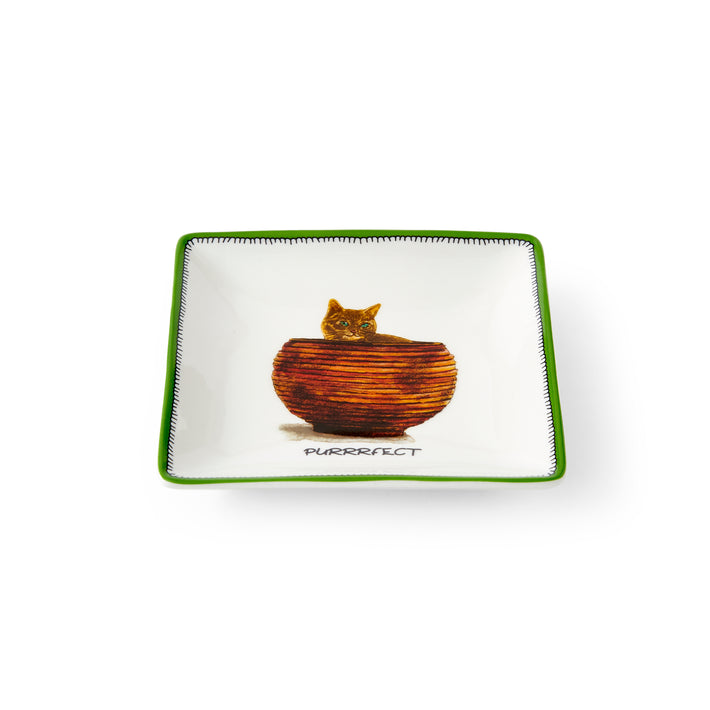 Doodles Square Trinket Tray