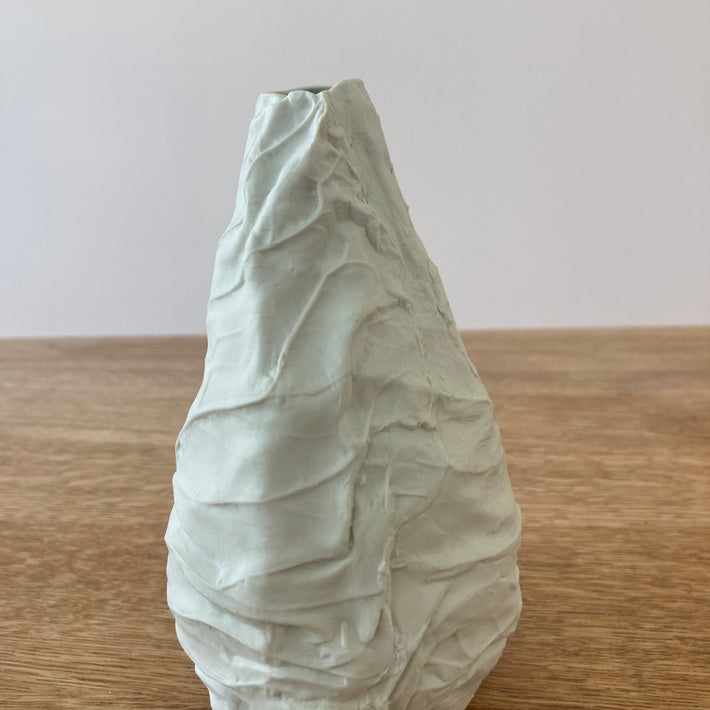 Medium 'Chinese Leaf' Vase - Sage Green