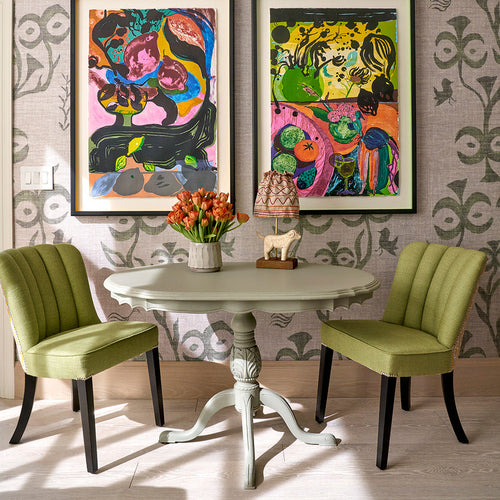 Large Acanthus Pedestal Table
