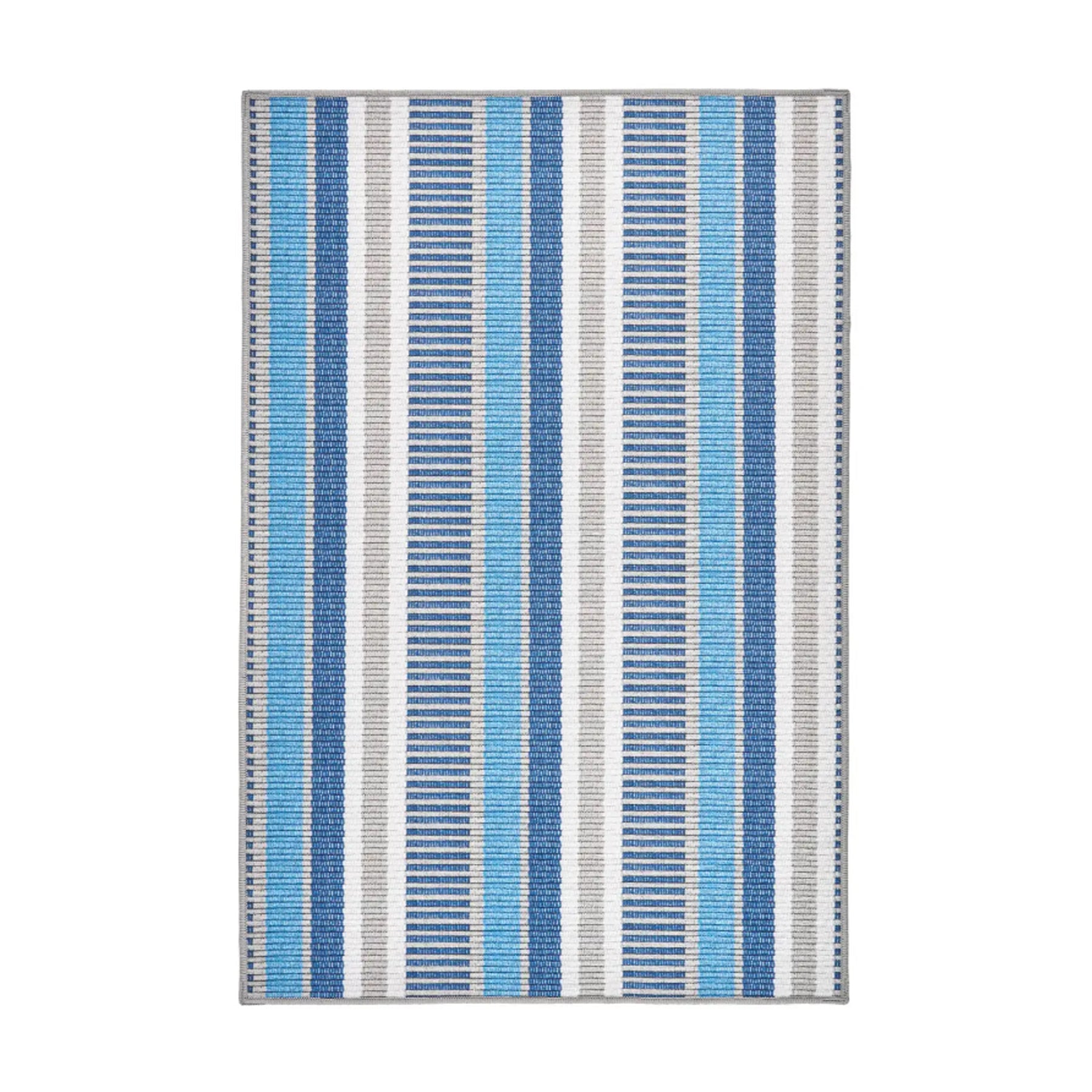 Always Greener Blue / Grey Washable Rug