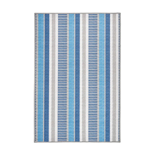 Always Greener Blue / Grey Washable Rug