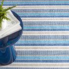 Always Greener Blue / Grey Washable Rug