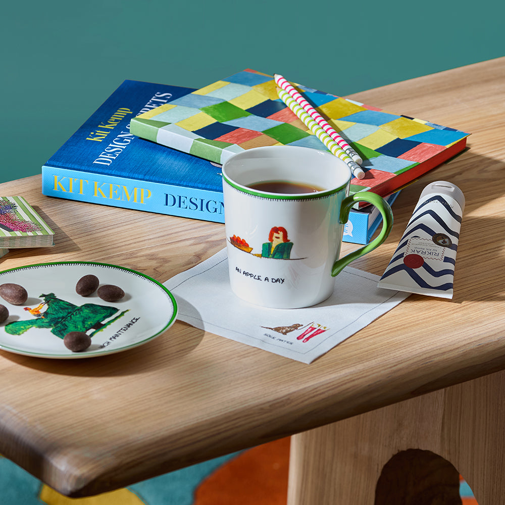 Doodles 'Apple a Day' Mug