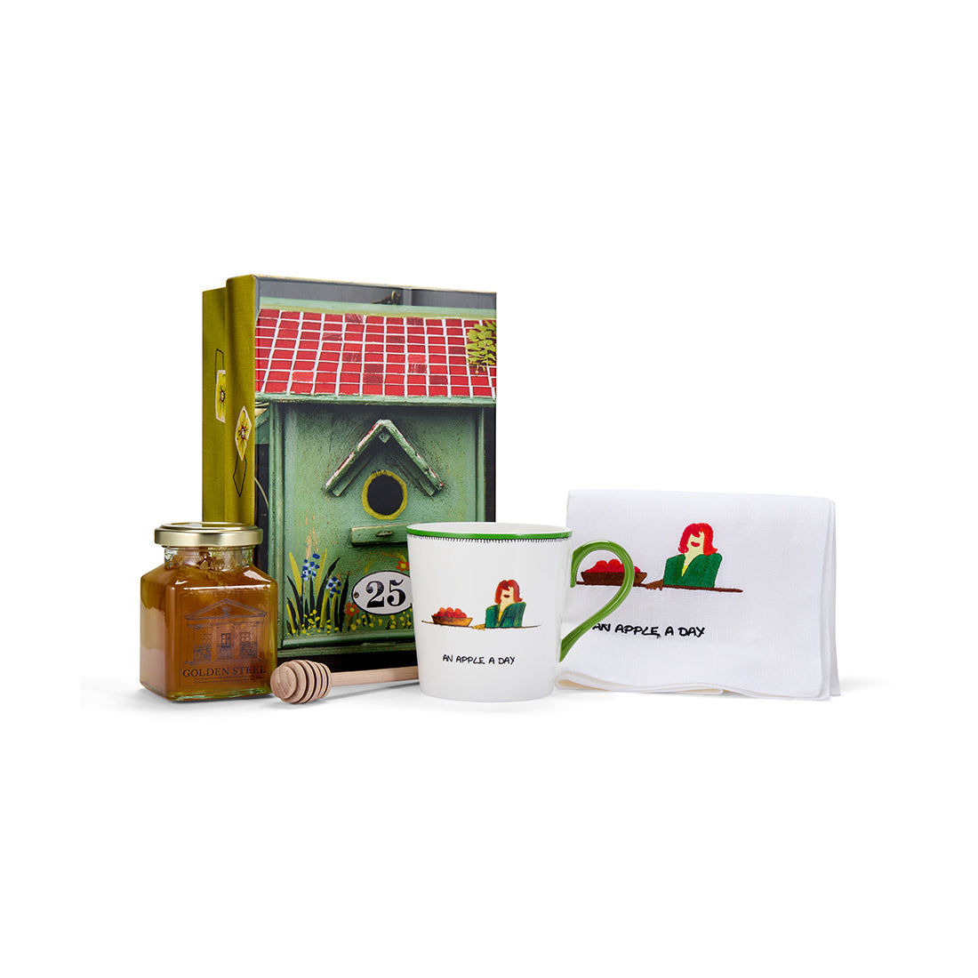 Doodles Golden Steel Honey Set