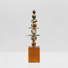 Beneath the Ocean Totem by Celia Lindsell artist, an exclusive sculpture for Kit Kemp