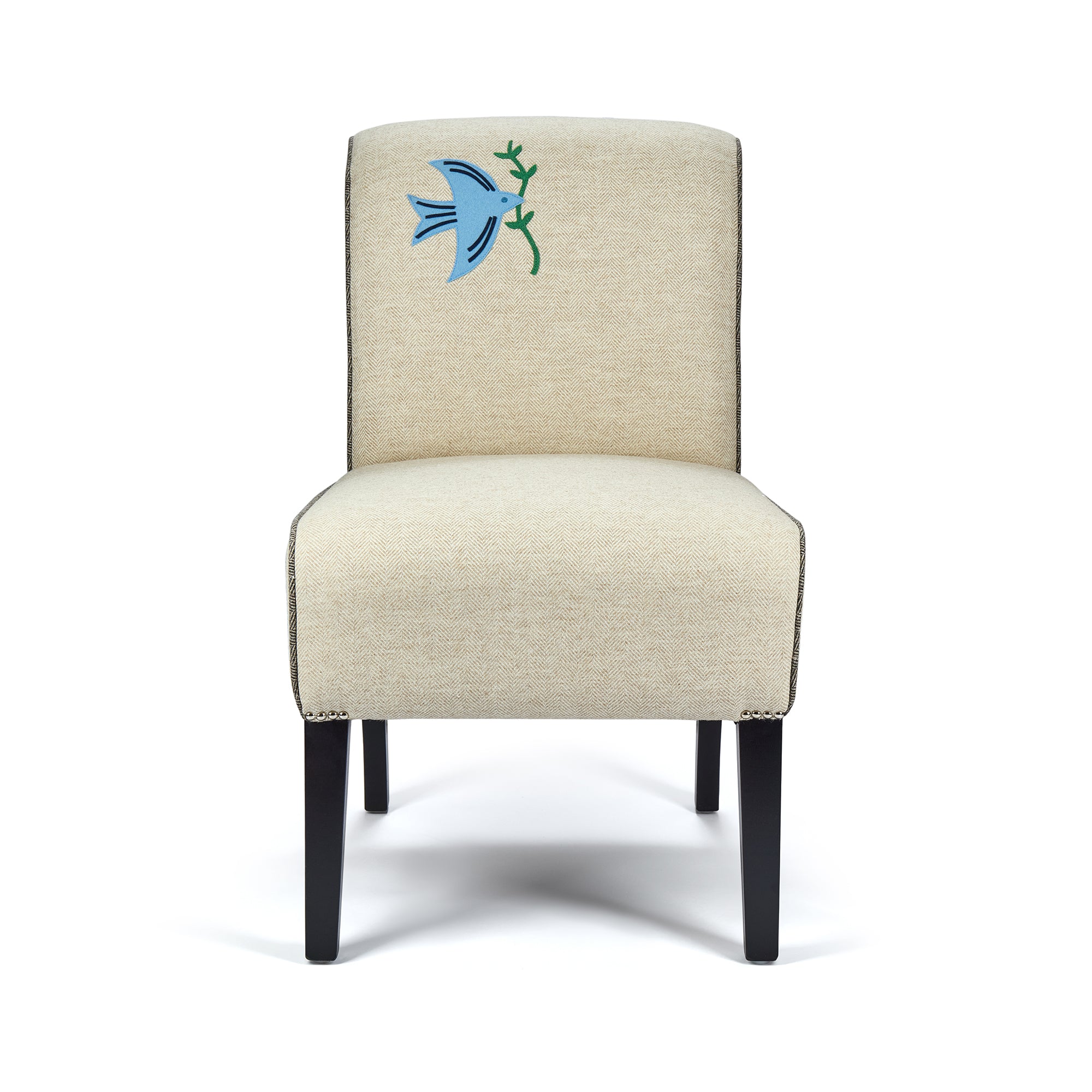 The Bluebird Appliqué Chair