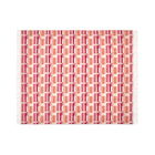A luxurious 100% Merino wool throw in a warm Pink and Orange colourway. This design, based on a Kit Kemp fabric for Christopher Farr, features an intricate geometric block pattern in cheerful, inviting colours, beautifully made in England.