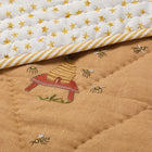 Buzz Off Quilted Bedspread - Yellow