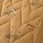 Buzz Off Quilted Bedspread - Yellow