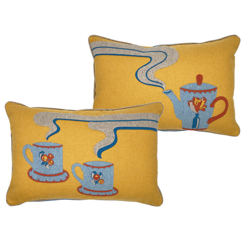 Duo Coffee Pot Cushion