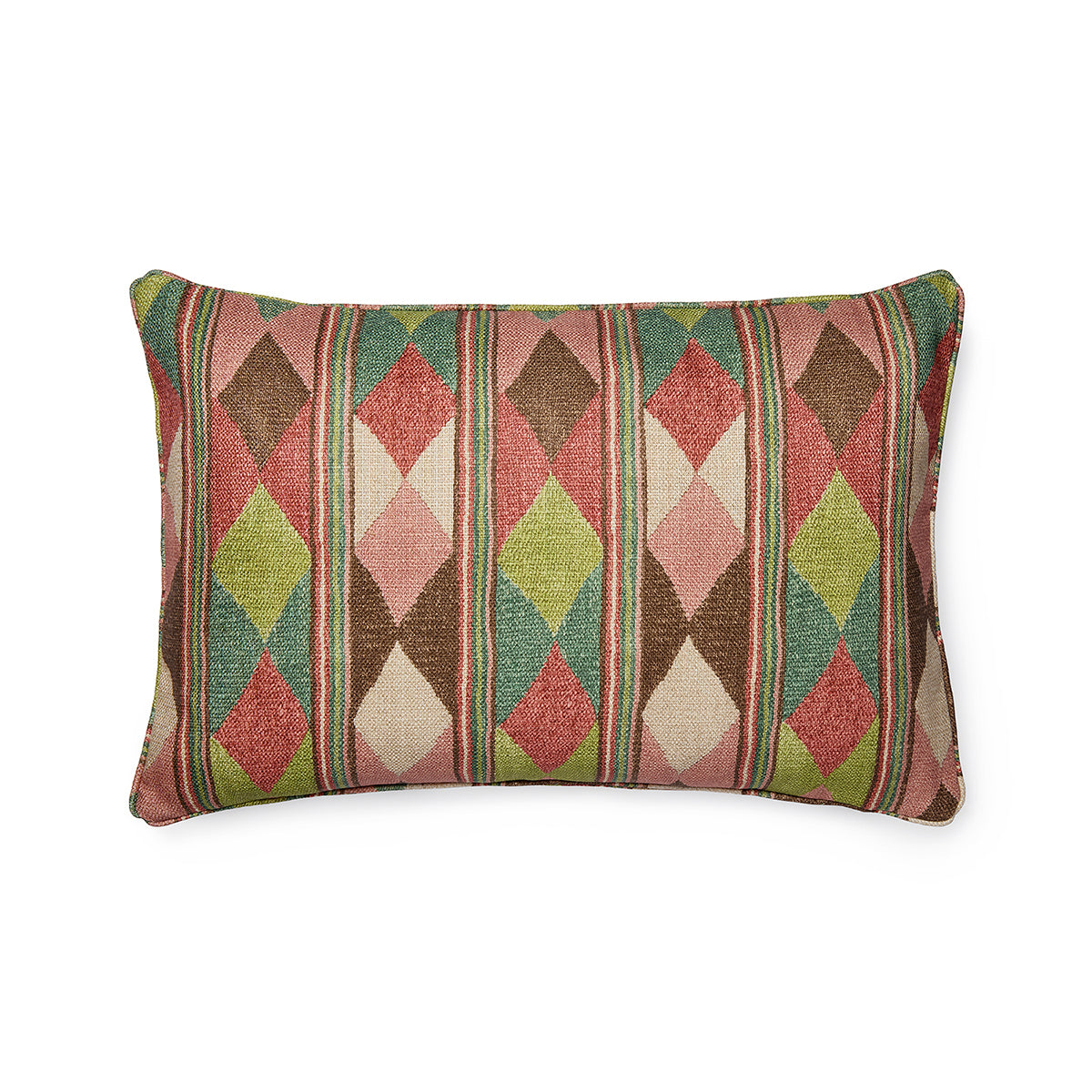 Compass Rectangular Cushion - Plaster