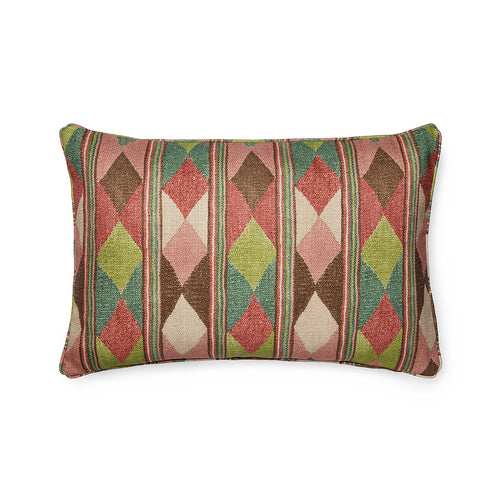 Compass Rectangular Cushion - Plaster