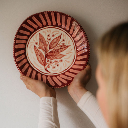 Blossom Sprig in Yorkshire Decorative Plate