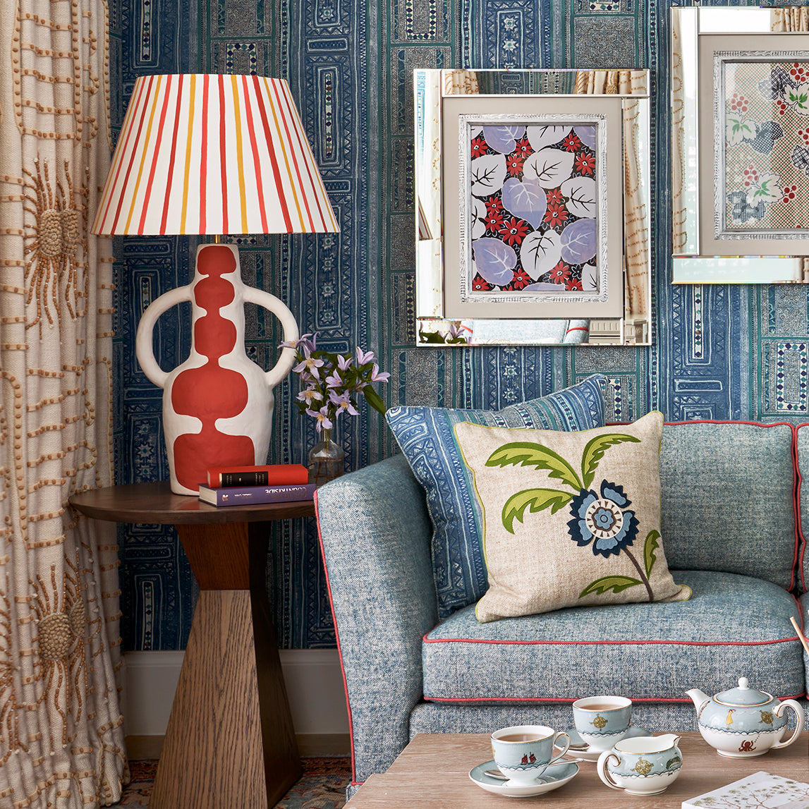 High Tide Antique Brick Lampshade