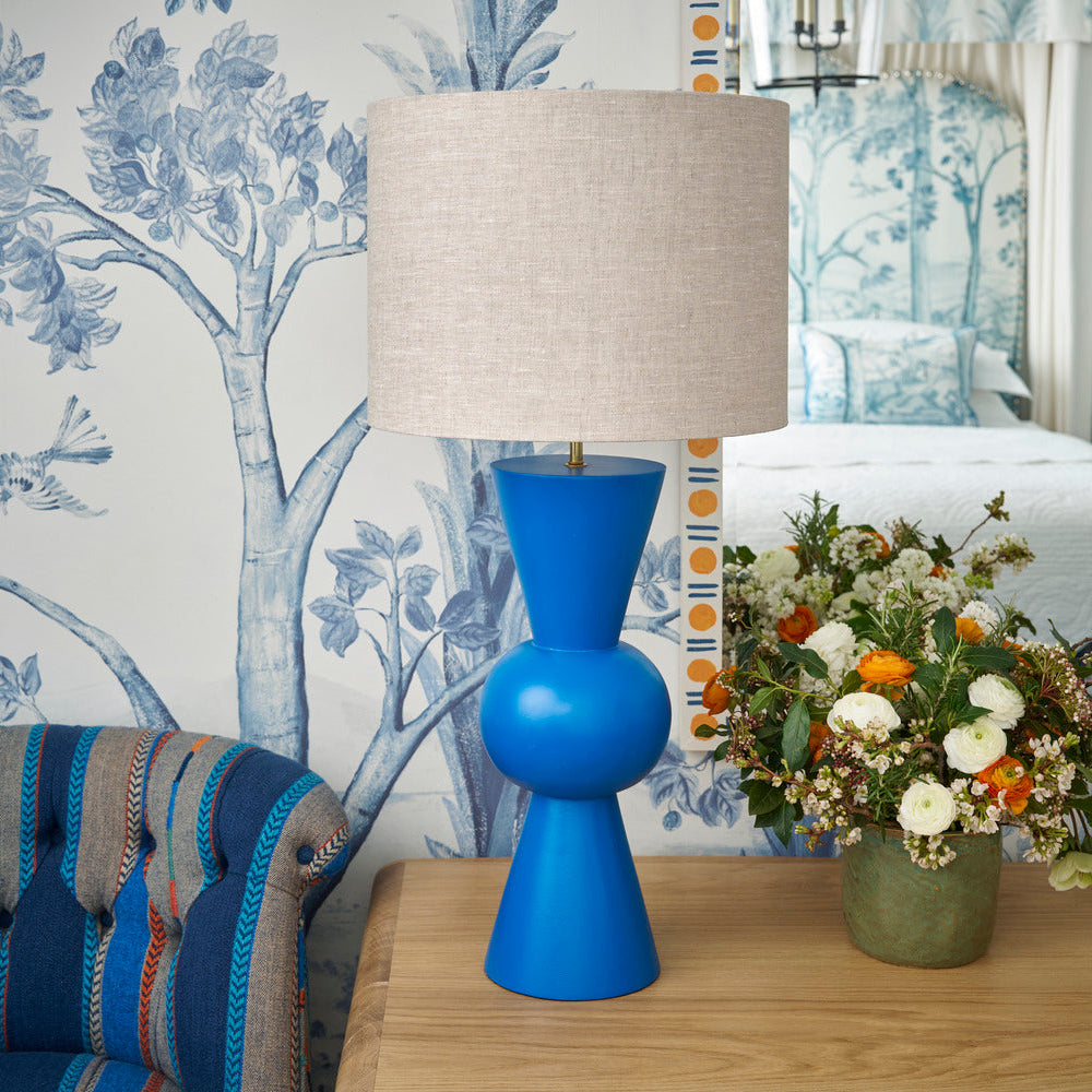 Linen Cylinder Lampshade