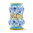 Decorative Albarello jar by Katrin Moye, titled Digital Detox, part of four artworks, exclusively at Shop Kit Kemp